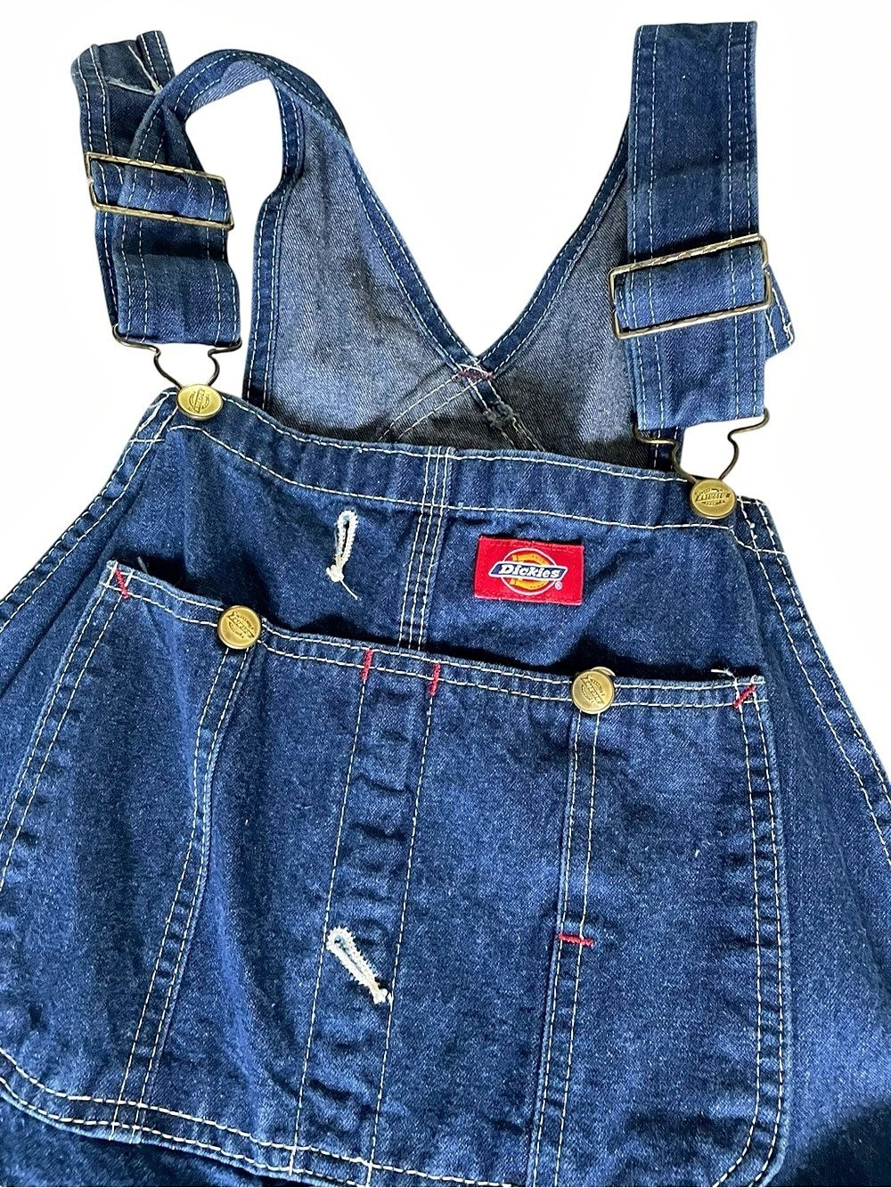 Dickies Vintage Denim Bib Overalls Denim Bib Overalls in Blue